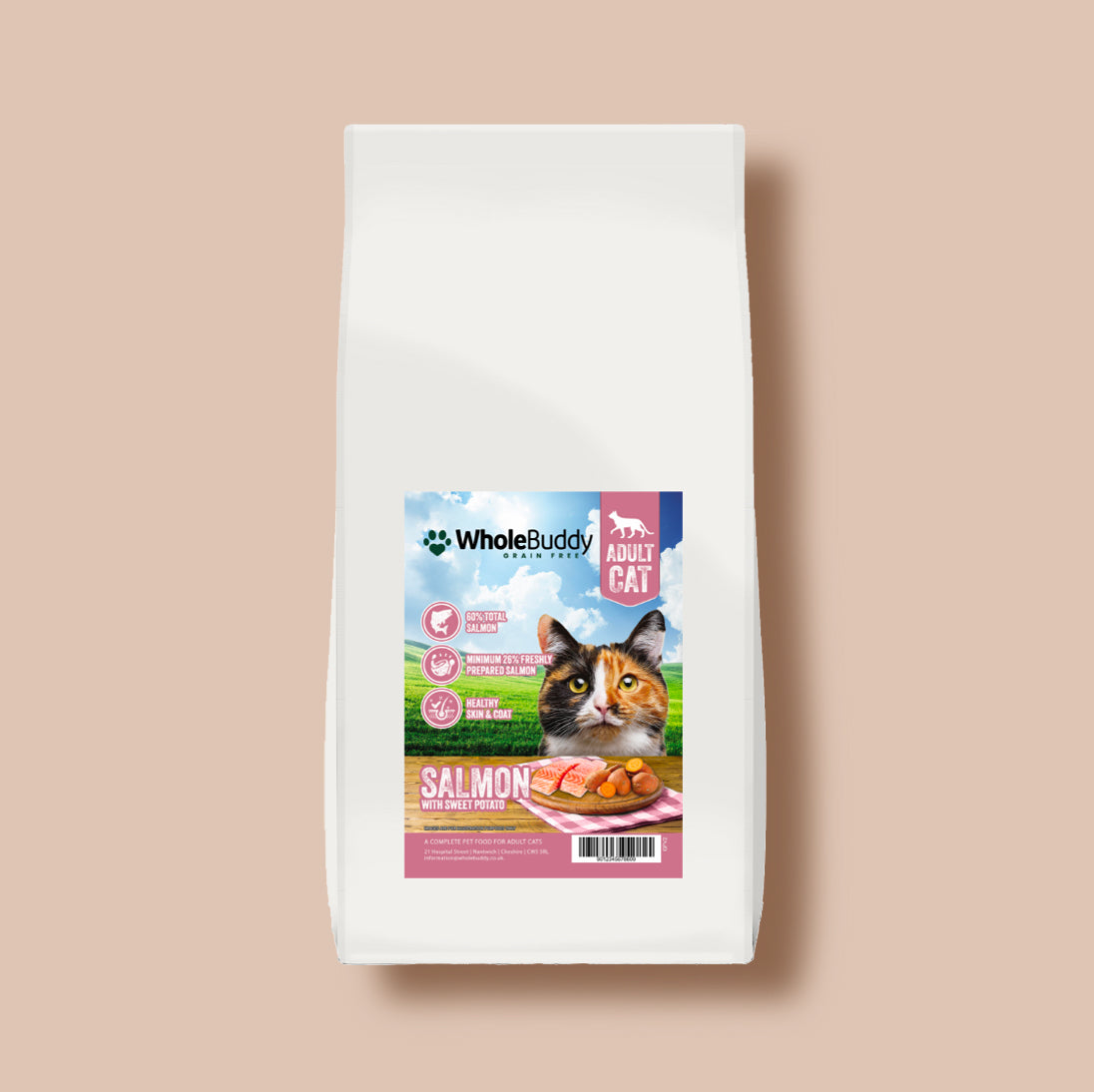 Grain Free Salmon with Sweet Potato