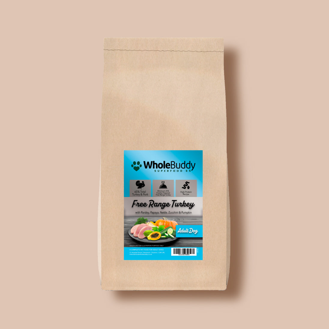 Superfood 65 Turkey with Parsley, Papaya, Nettle, Zucchini & Pumpkin