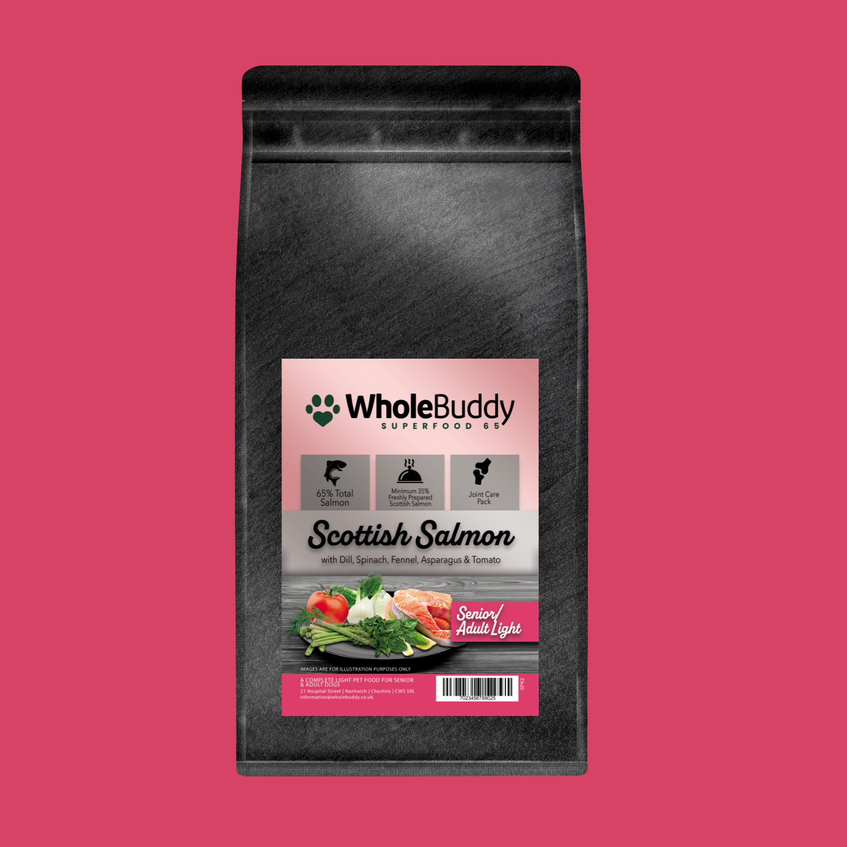 Superfood 65 Scottish Salmon Senior Light