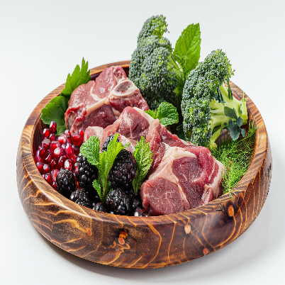 Superfood 65 British Grass Fed Lamb with Mint, Pomegranate, Mulberry, Broccoli & Fennel