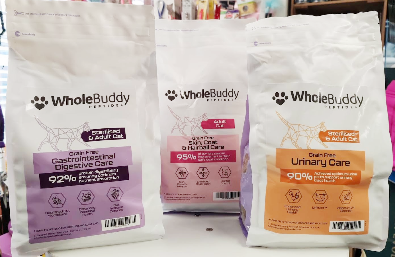 WholeBuddy Peptide+ Cat Food