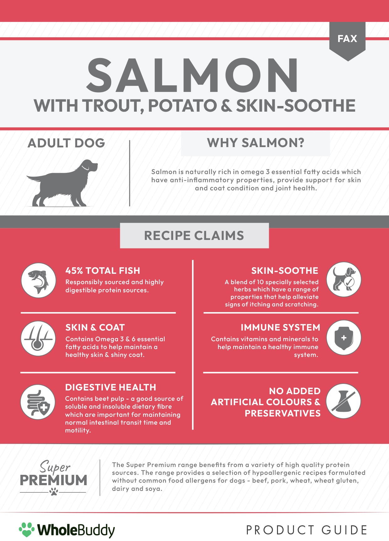 Super Premium Salmon with Trout & Skin-Soothe