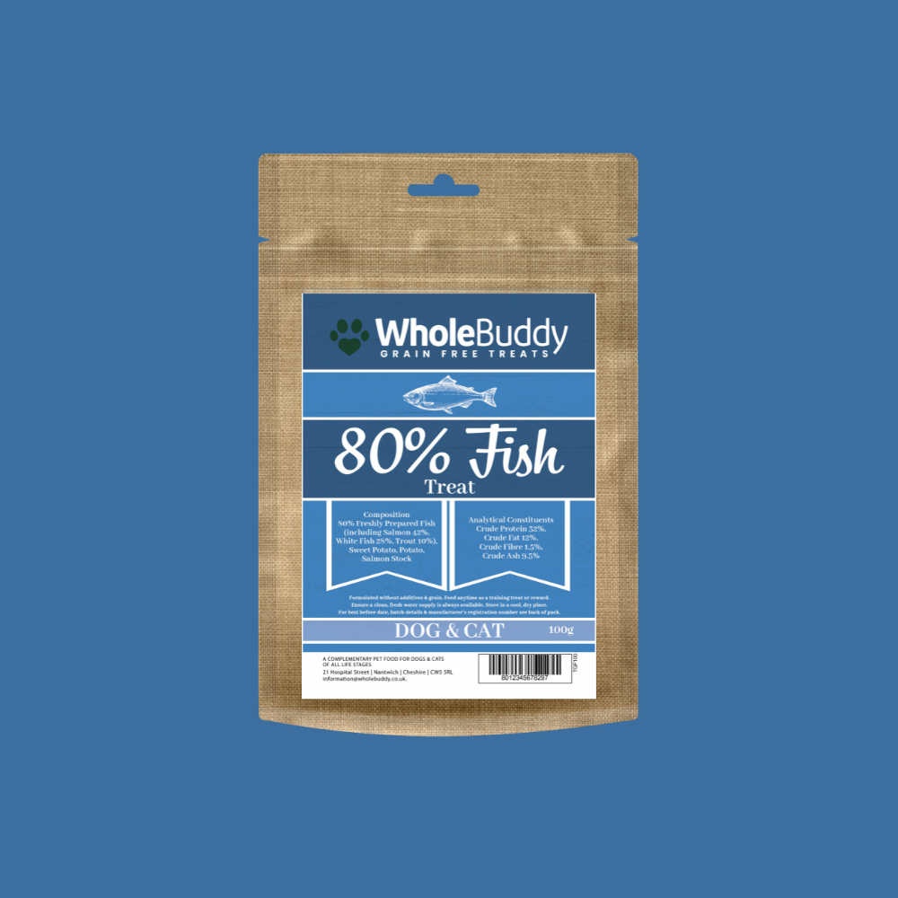 WholeBuddy 80% Fish Treats