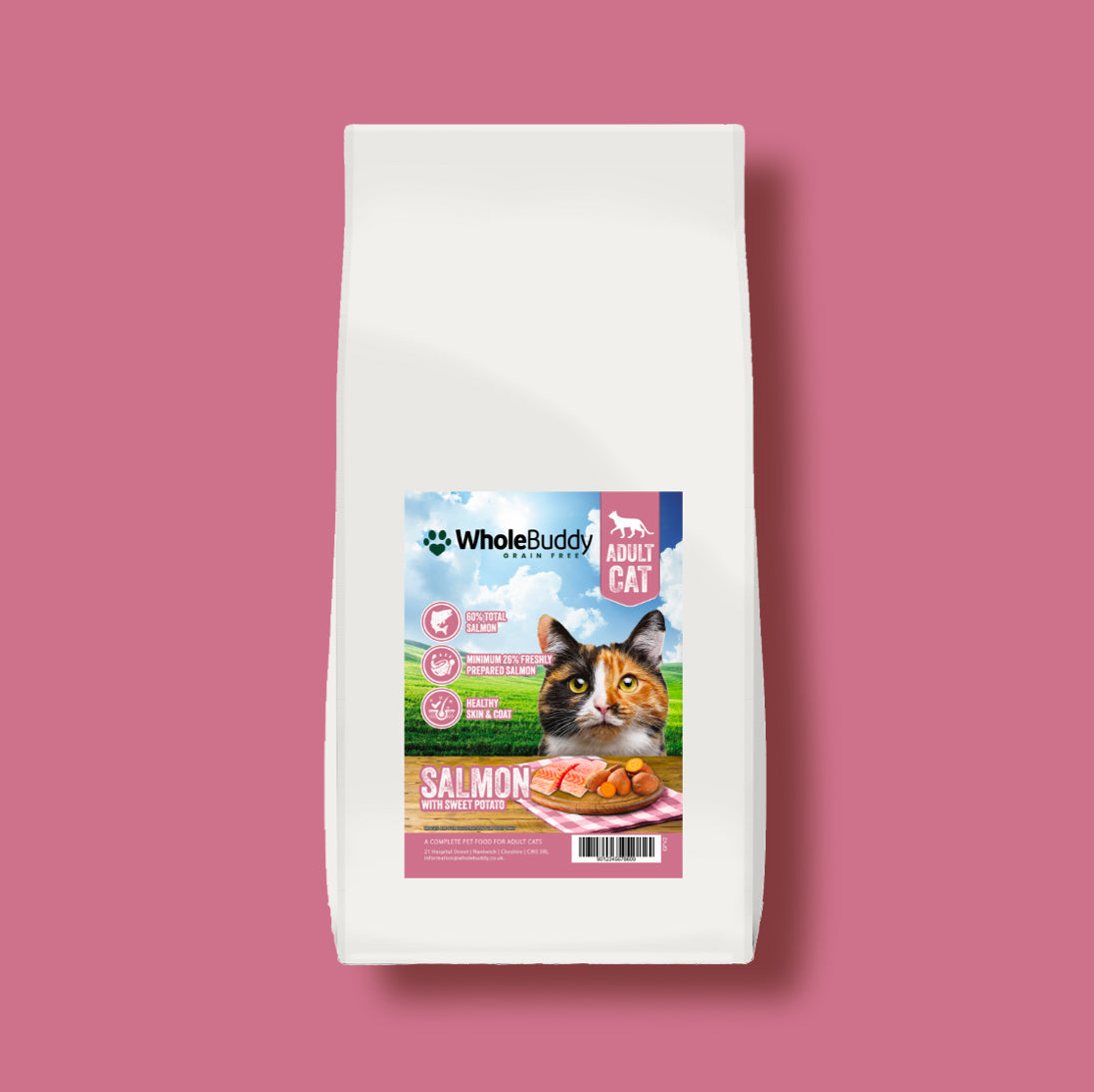 Grain Free Salmon with Sweet Potato