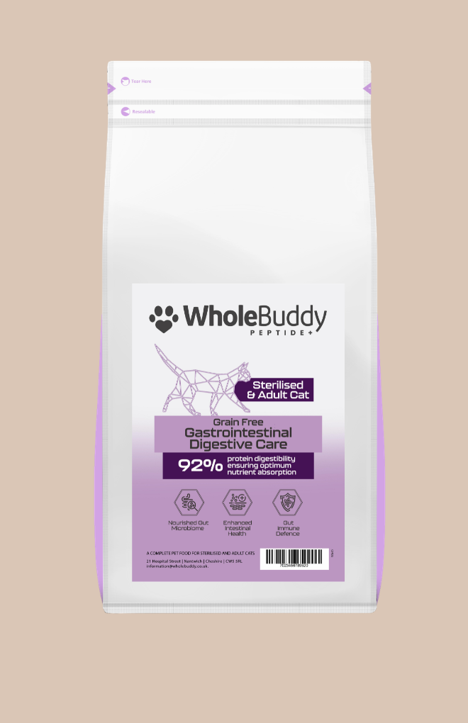WholeBuddy Peptide+ Cat: Gastrointestinal Digestive Care