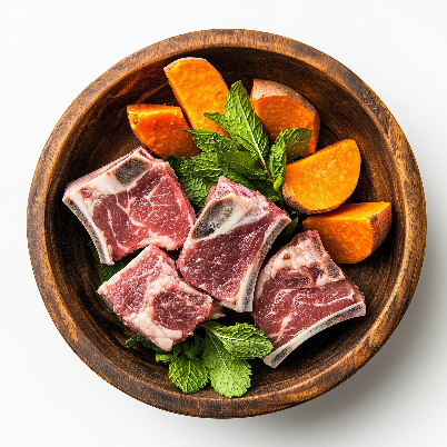 Grain Free Lamb with Sweet Potato & Mint