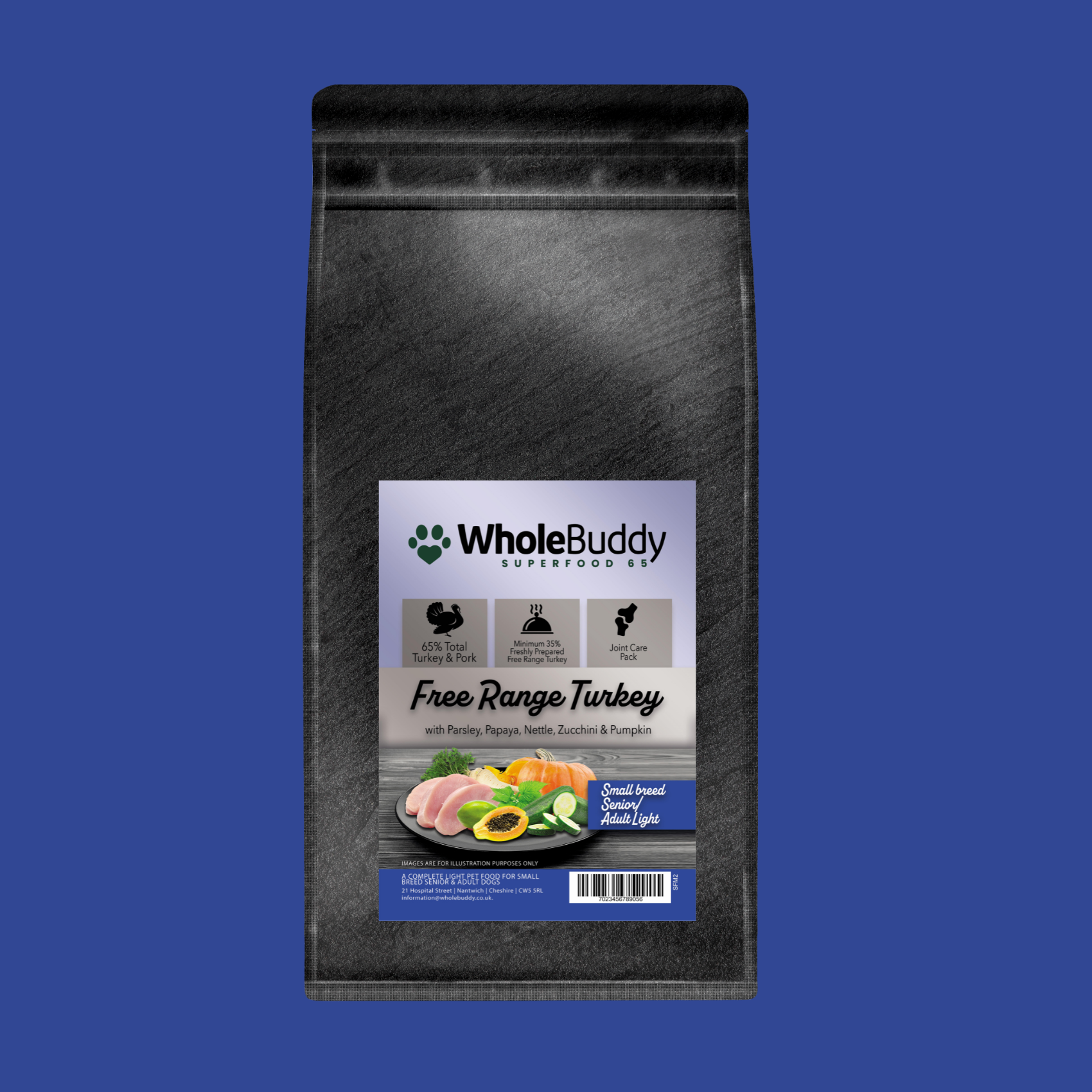 Superfood 65 Turkey Small Breed Senior Light