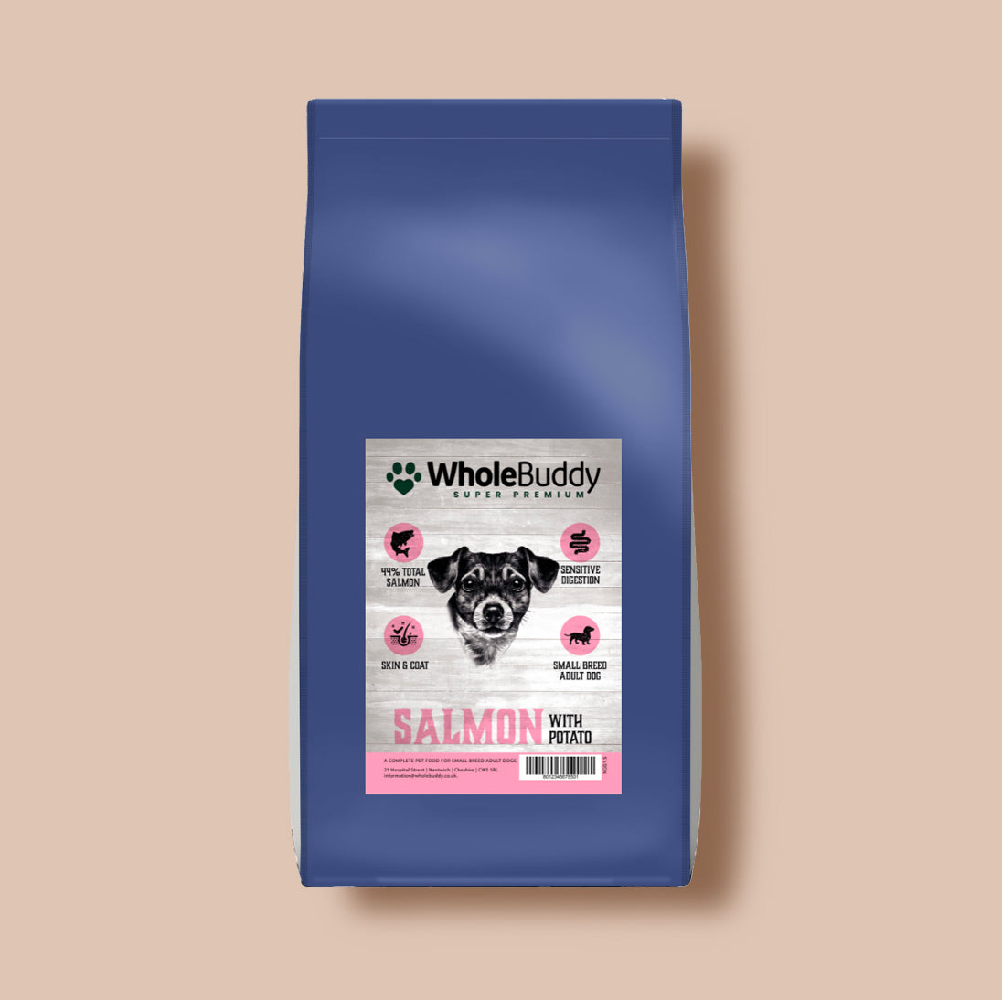 Super Premium Salmon with Potato for Small Breed Dogs