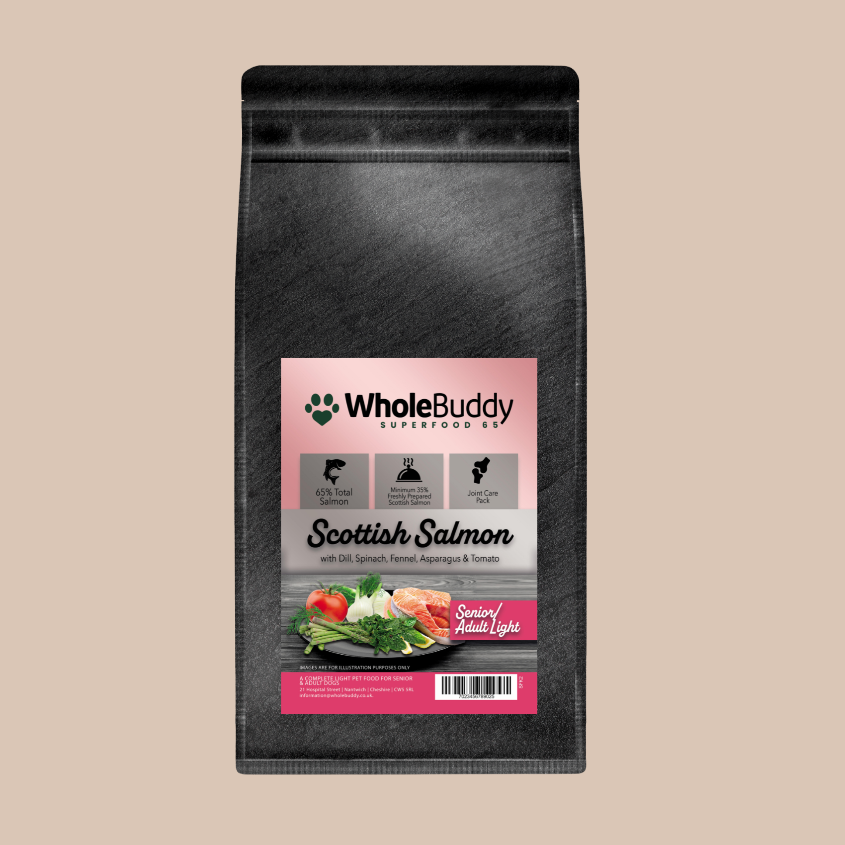 Superfood 65 Scottish Salmon Senior Light