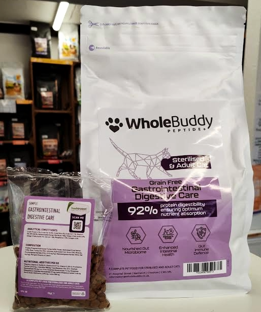 WholeBuddy Peptide+ Cat: Gastrointestinal Digestive Care