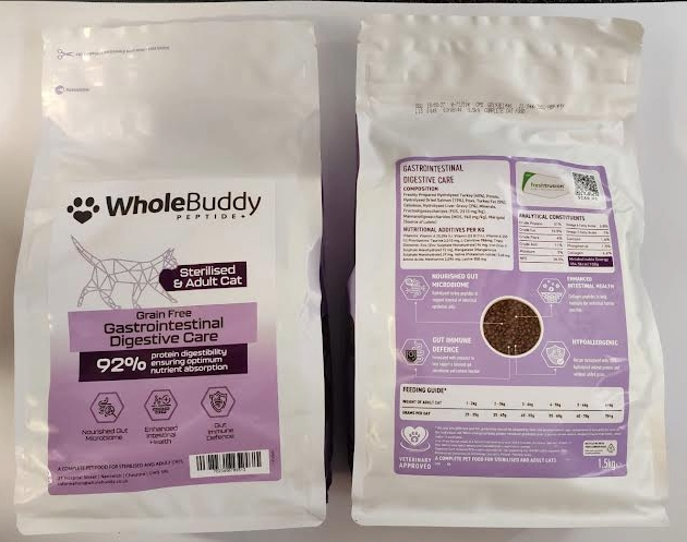WholeBuddy Peptide+ Cat: Gastrointestinal Digestive Care