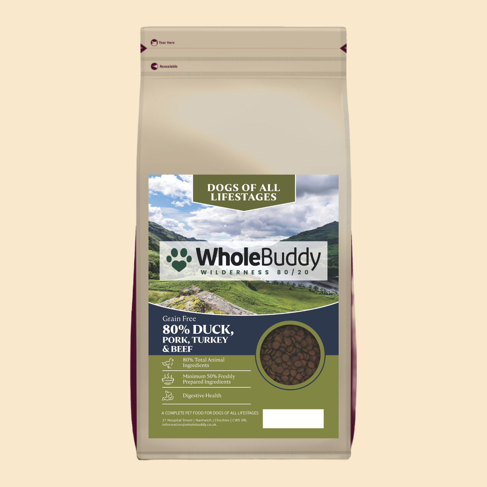 WholeBuddy Wilderness⁸⁰ Duck, Pork, Turkey & Beef