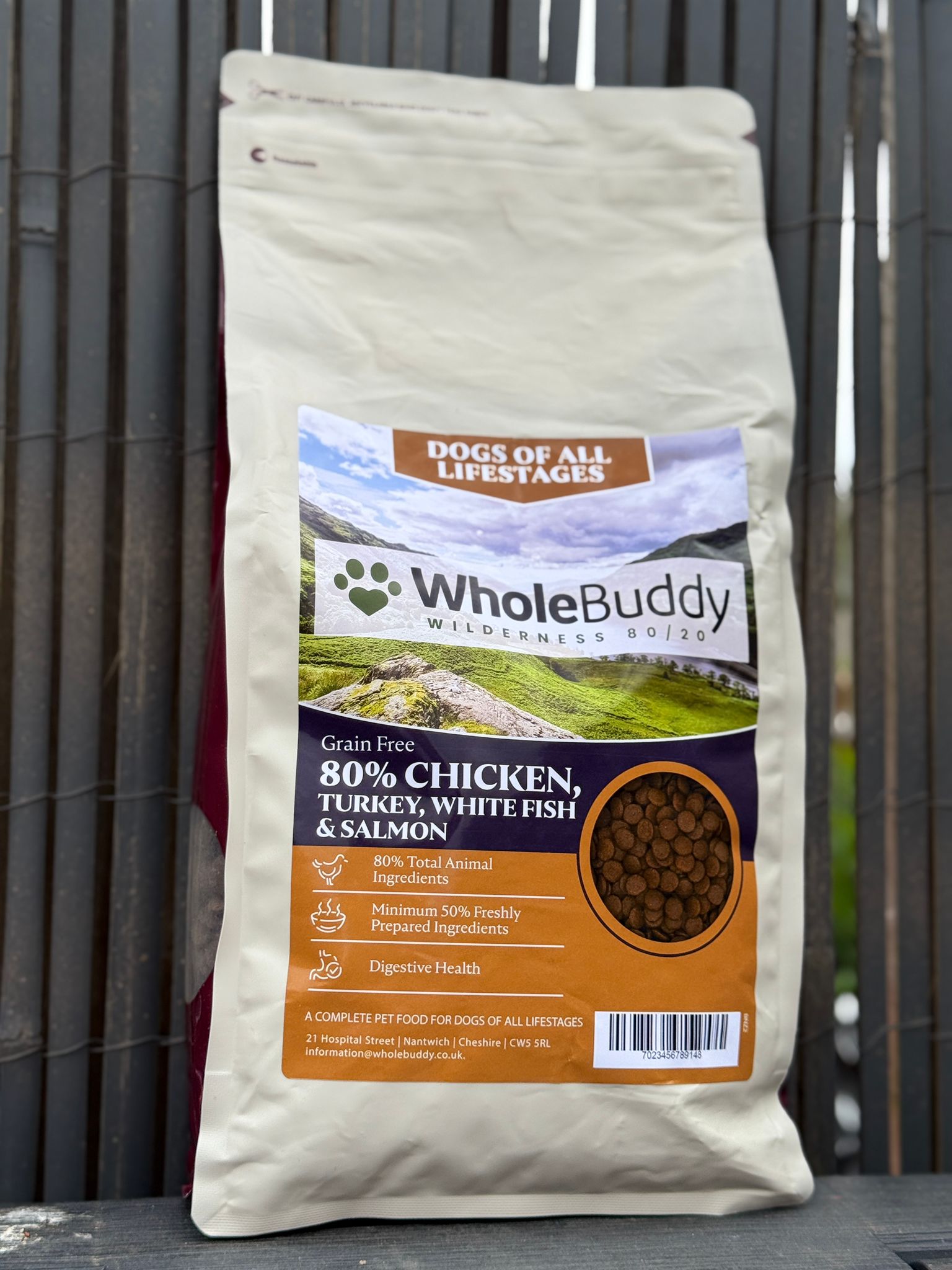 WholeBuddy Wilderness⁸⁰ Chicken, Turkey, White Fish & Salmon