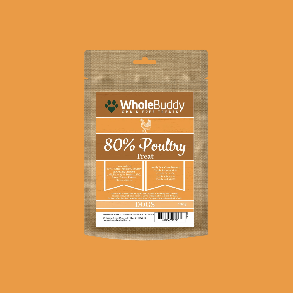WholeBuddy 80% Poultry Treats