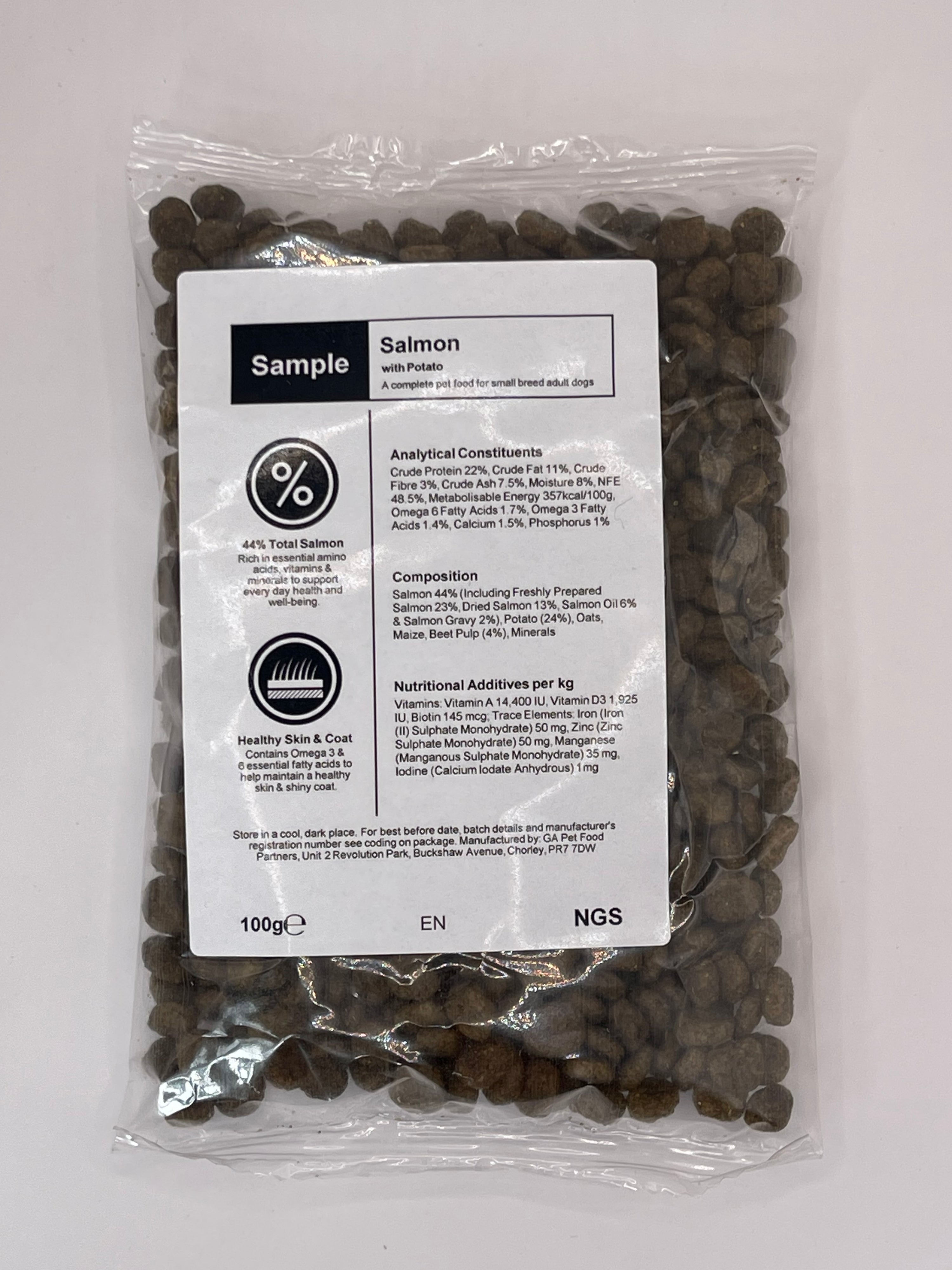 Super Premium Salmon with Potato for Small Breed Dogs