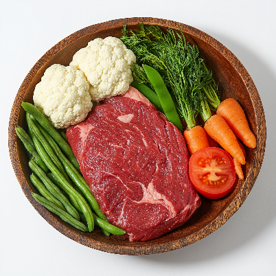 Superfood 65 Angus Beef with Carrot, Green Beans, Cauliflower, Tomato & Courgette